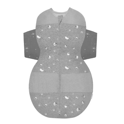 Snoo swaddle graphite planets